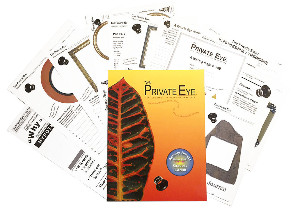 The Private Eye Activity Sheet STEM Master Pack: - The Private Eye Project