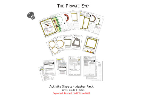 The Private Eye Activity Sheet Master Pack: Primary Level (K - 2nd Grade) THIRD EDITION