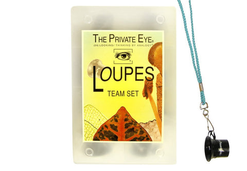 The Private Eye Team Loupe Set with Lanyards